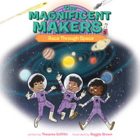 Cover of The Magnificent Makers #5: Race Through Space cover