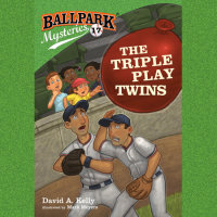 Cover of Ballpark Mysteries #17: The Triple Play Twins cover