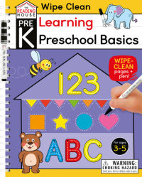 Cover of Learning Preschool Basics (Pre-K Wipe Clean Workbook)