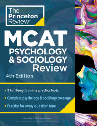 Book cover for Princeton Review MCAT Psychology and Sociology Review, 4th Edition