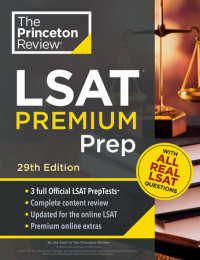 Book cover for Princeton Review LSAT Premium Prep, 29th Edition