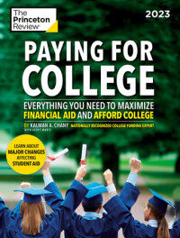 Book cover for Paying for College, 2023