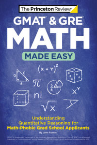 Book cover for GMAT & GRE Math Made Easy