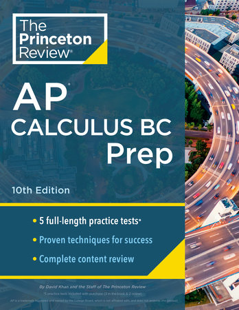 Princeton Review AP Calculus BC Prep, 2024