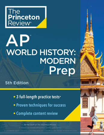 Princeton Review AP World History: Modern Prep, 2024