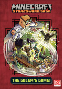 Book cover for The Golem\'s Game! (Minecraft Stonesword Saga #5)