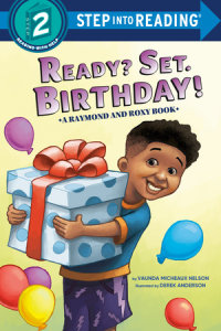 Book cover for Ready? Set. Birthday! (Raymond and Roxy)