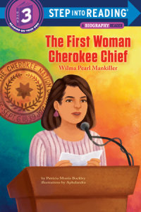 Book cover for The First Woman Cherokee Chief: Wilma Pearl Mankiller