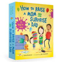 Cover of How to Raise a Mom and Surprise a Dad Board Book Boxed Set cover