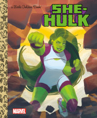 Book cover for She-Hulk Little Golden Book (Marvel)