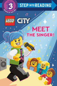 Book cover for Meet the Singer! (LEGO City)