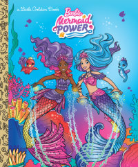 Book cover for Barbie Mermaid Power Little Golden Book (Barbie)