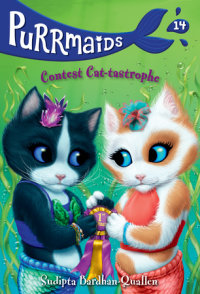 Book cover for Purrmaids #14: Contest Cat-tastrophe