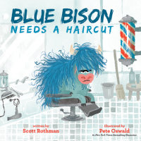 Cover of Blue Bison Needs a Haircut cover