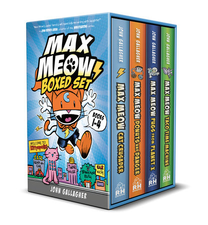 Max Meow Boxed Set: Welcome to Kittyopolis (Books 1-4)