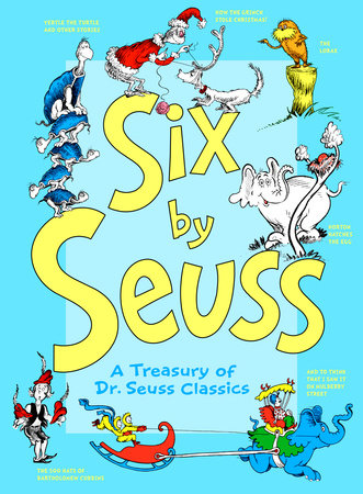 Book cover for Six By Seuss