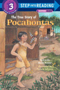 Book cover for The True Story of Pocahontas
