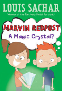 Book cover for Marvin Redpost #8: A Magic Crystal?