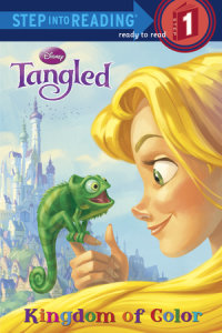 Book cover for Kingdom of Color (Disney Tangled)