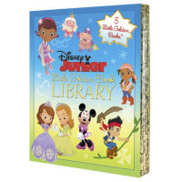 Book cover for Disney Junior Little Golden Book Library (Disney Junior)