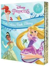 Book cover for Disney Princess Little Golden Book Library (Disney Princess)