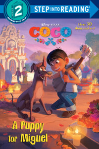 Book cover for A Puppy for Miguel (Disney/Pixar Coco)