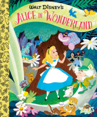 Book cover for Walt Disney\'s Alice in Wonderland Little Golden Board Book (Disney Classic)