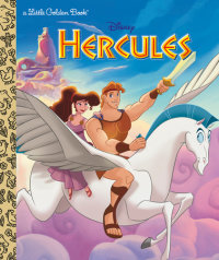 Book cover for Hercules Little Golden Book (Disney Classic)