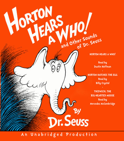 Book cover for Horton Hears a Who and Other Sounds of Dr. Seuss