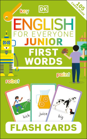 English for Everyone Junior First Words Flash Cards