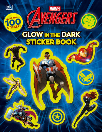 Marvel Avengers Glow in the Dark Sticker Book