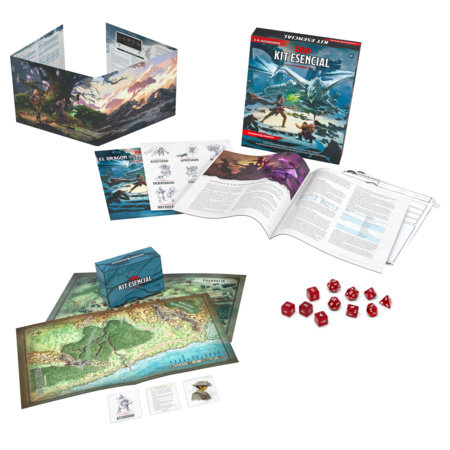Kit esencial de Dungeons & Dragons (caja de D&D)