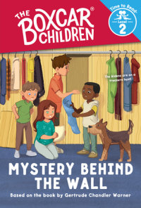 Cover of Mystery Behind the Wall (The Boxcar Children: Time to Read, Level 2) cover