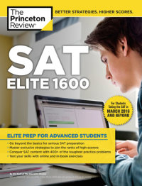 Book cover for SAT Elite 1600