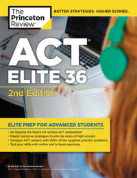 Book cover for ACT Elite 36, 2nd Edition