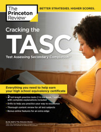 Cover of Cracking the TASC (Test Assessing Secondary Completion) cover