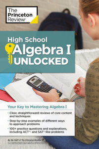 Cover of High School Algebra I Unlocked cover