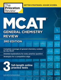 Cover of MCAT General Chemistry Review, 3rd Edition cover