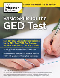 Book cover for Basic Skills for the GED Test