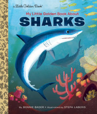 Book cover for My Little Golden Book About Sharks