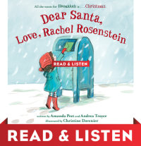 Cover of Dear Santa, Love, Rachel Rosenstein cover