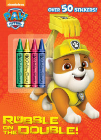 Book cover for Rubble on the Double! (Paw Patrol)