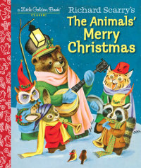 Book cover for Richard Scarry\'s The Animals\' Merry Christmas