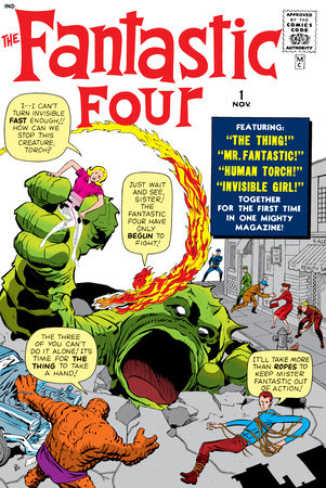 THE FANTASTIC FOUR OMNIBUS VOL. 1 HC KIRBY COVER [NEW PRINTING 2]