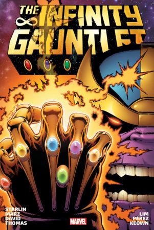 INFINITY GAUNTLET OMNIBUS HC STARLIN COVER [NEW PRINTING, DM ONLY]