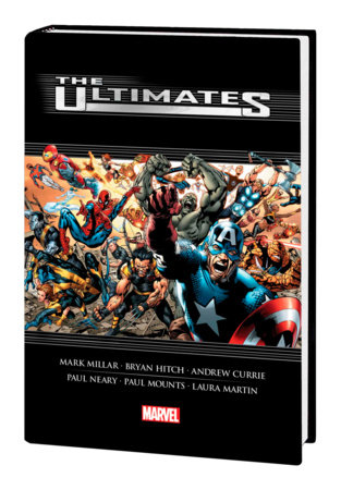 ULTIMATES BY MILLAR & HITCH OMNIBUS HC HITCH ULTIMATES 2 COVER [NEW PRINTING 2, DM ONLY, GATEFOLD]