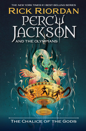 Percy Jackson and the Olympians The Chalice of the Gods (International paperback edition)