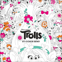 Book cover for It\'s Color Time! (DreamWorks Trolls)