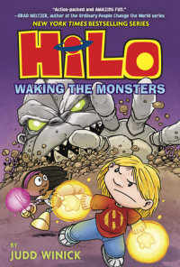 Cover of Hilo Book 4: Waking the Monsters cover