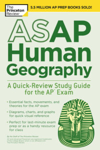 Cover of ASAP Human Geography: A Quick-Review Study Guide for the AP Exam